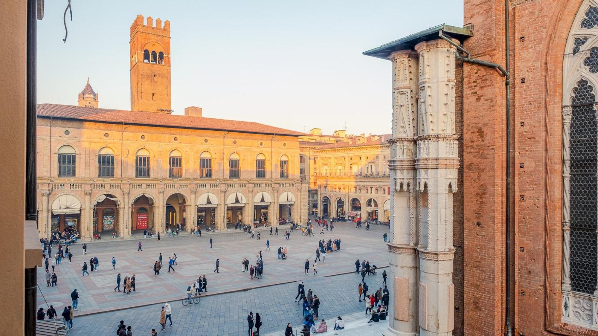 볼로냐 Piazza Grande - Italian Homing 아파트 외부 사진